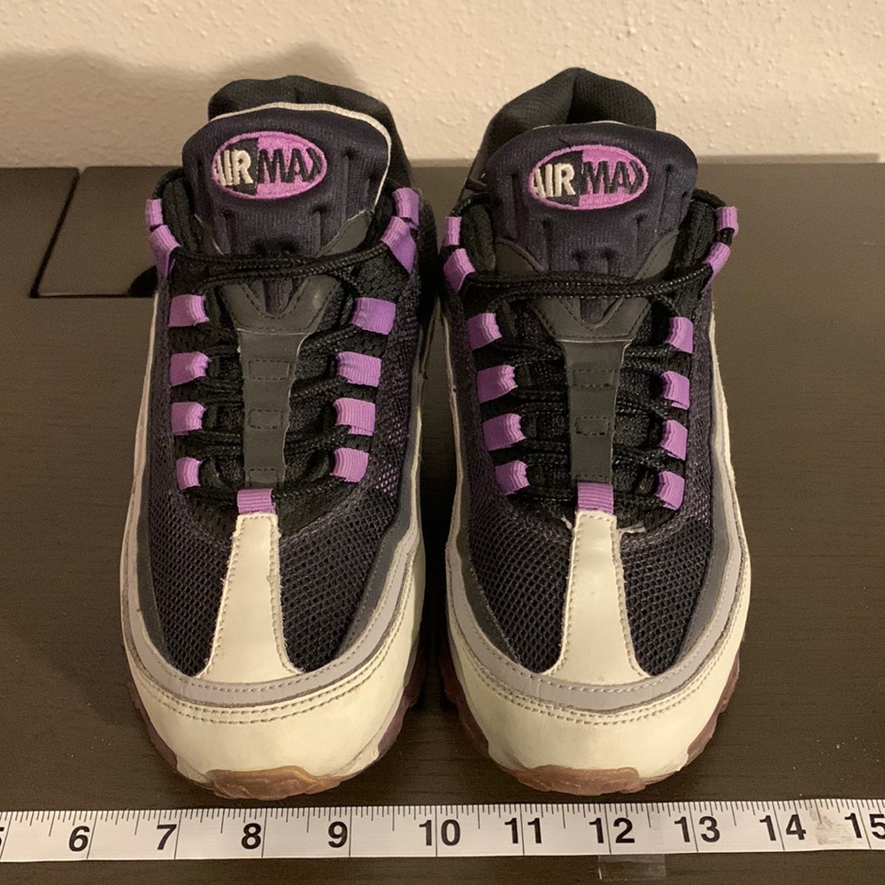 Nike Air Max 24/7 Club Women's Shoe Size 9 Athletic Purple Gray White 397292-002